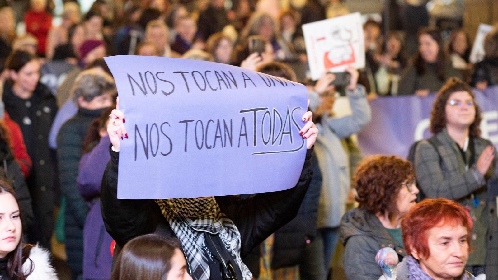 Galería | Vigo se une contra la violencia de género en el 25N