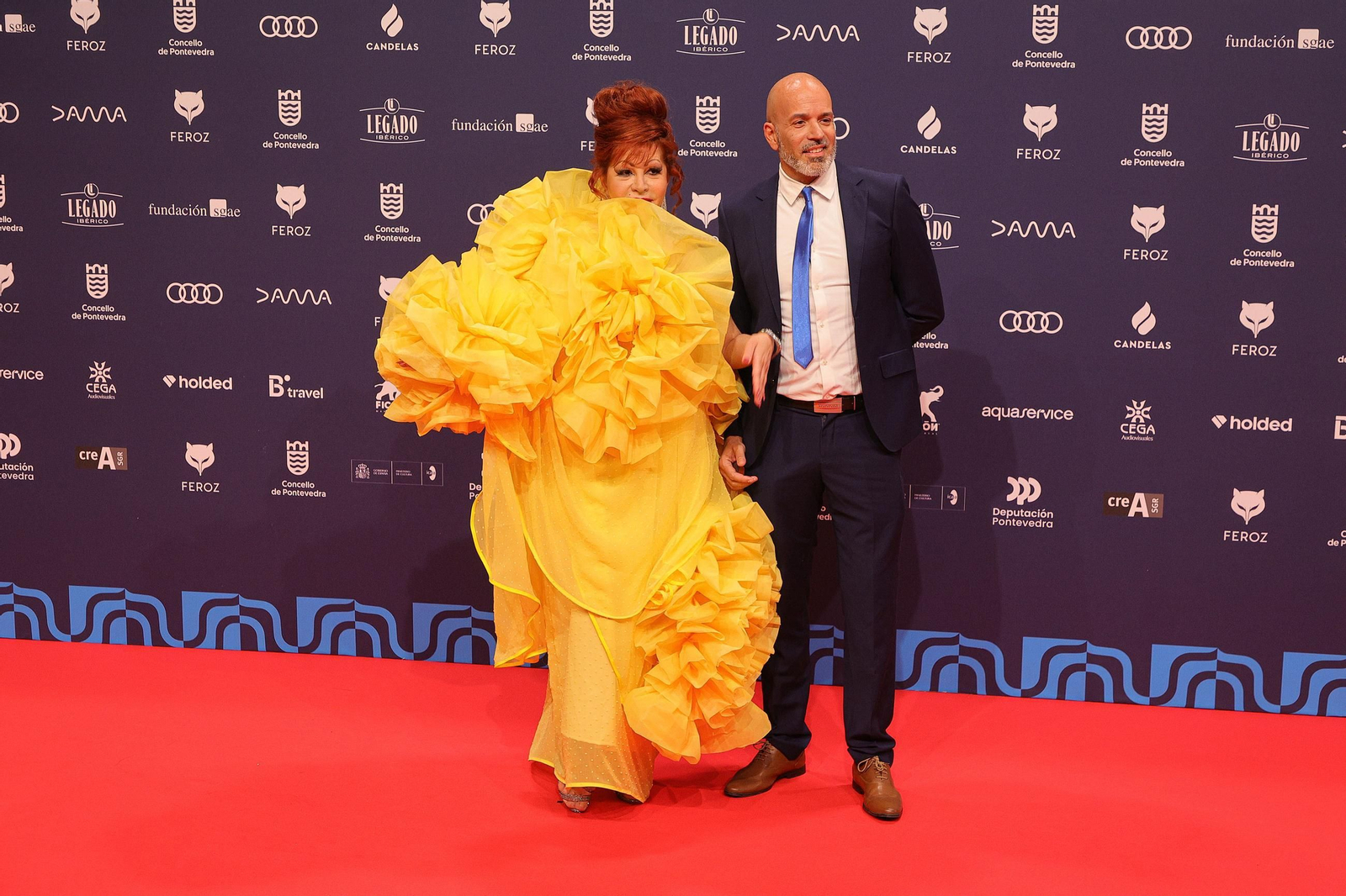Galería | La alfombra roja de los Premios Feroz 2026 en Pontevedra