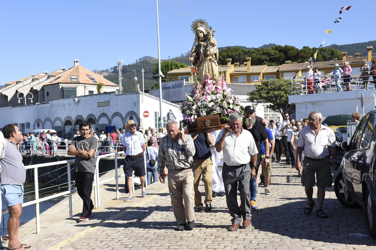 La Virgen del Carmen en Coruxo // María Correa