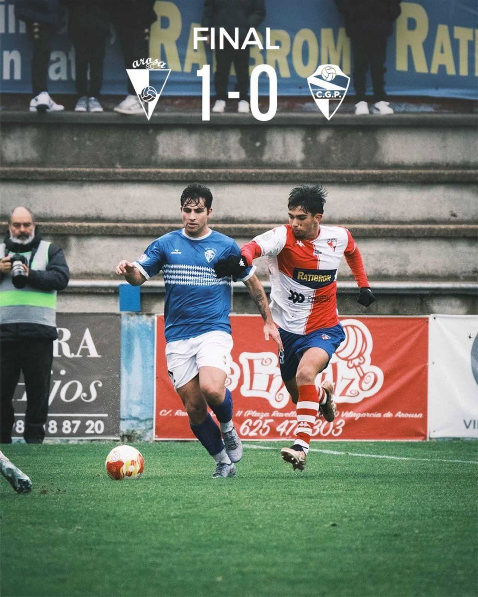 El conjunto vigués compitió con uno de los grandes de la categoría.