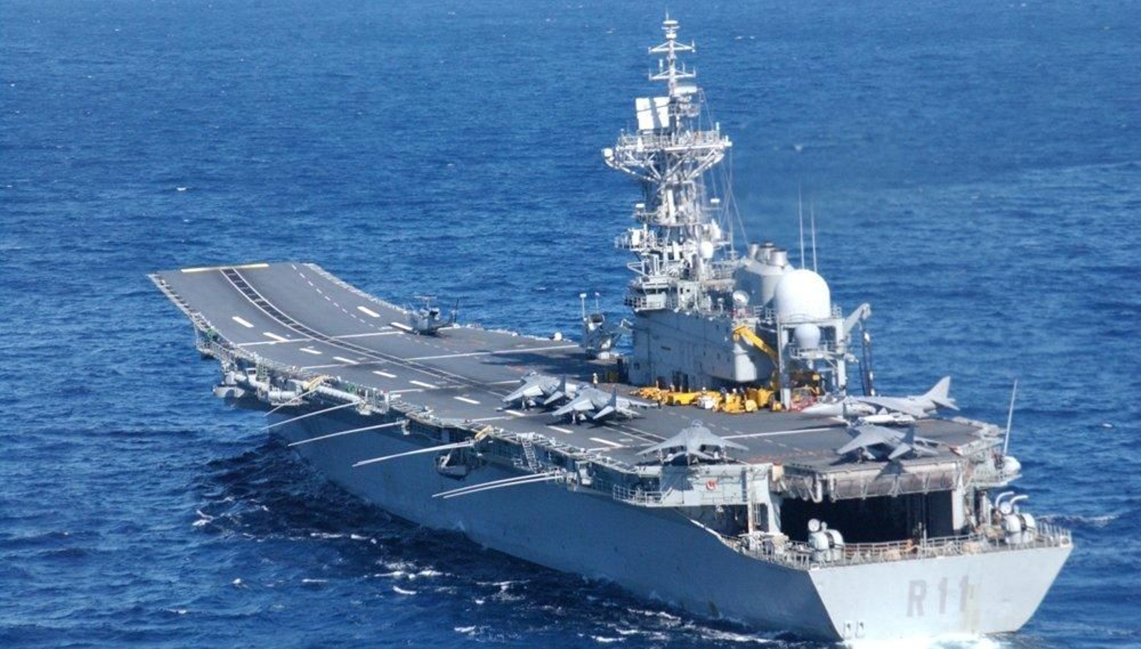 El portaaviones 'Príncipe de Asturias'