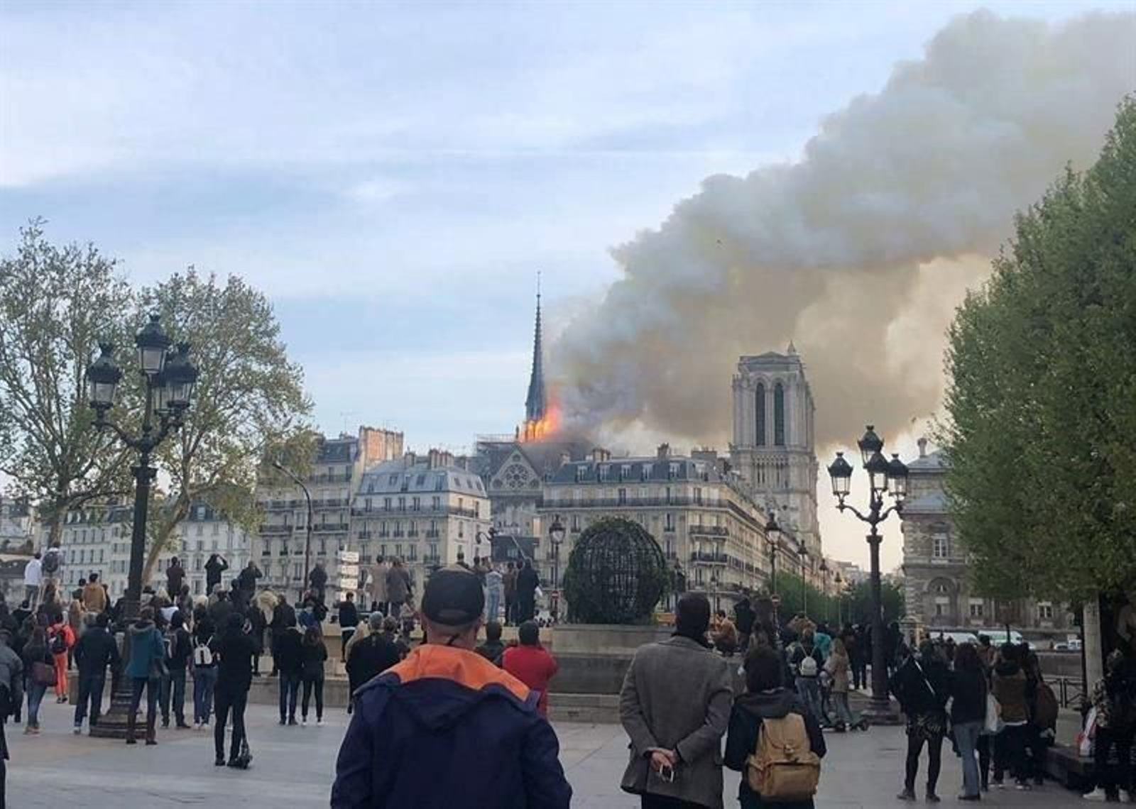 Incendio en Notre Dame