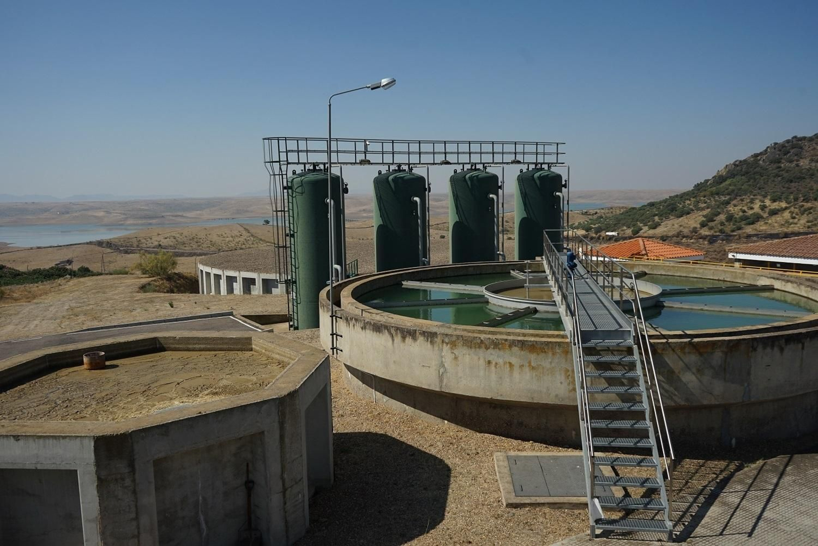 Imagen de archivo de una planta depuradora de agua