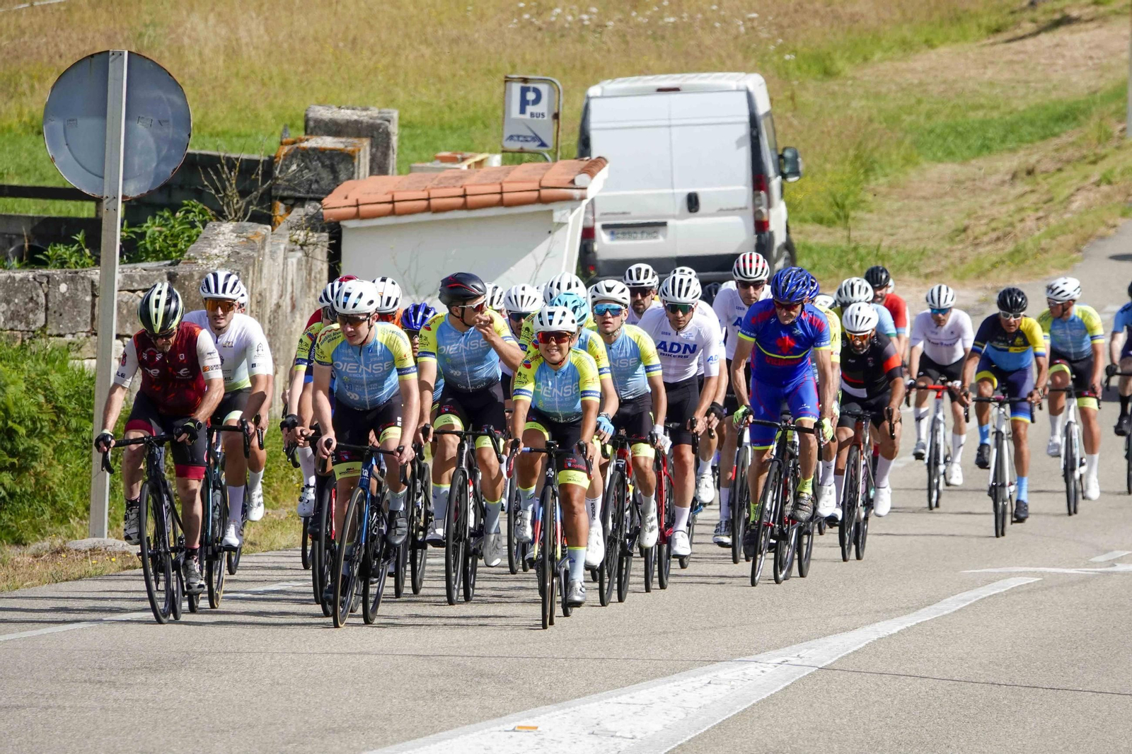Galería | El ciclismo se da cita en Baixo Miño con el Desafío Talaso Atlántico