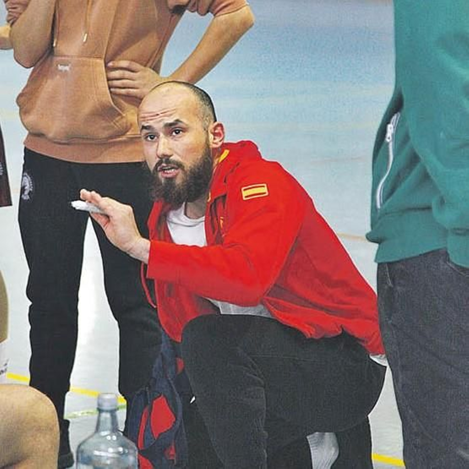Gabriel, técnico del Xinzo.