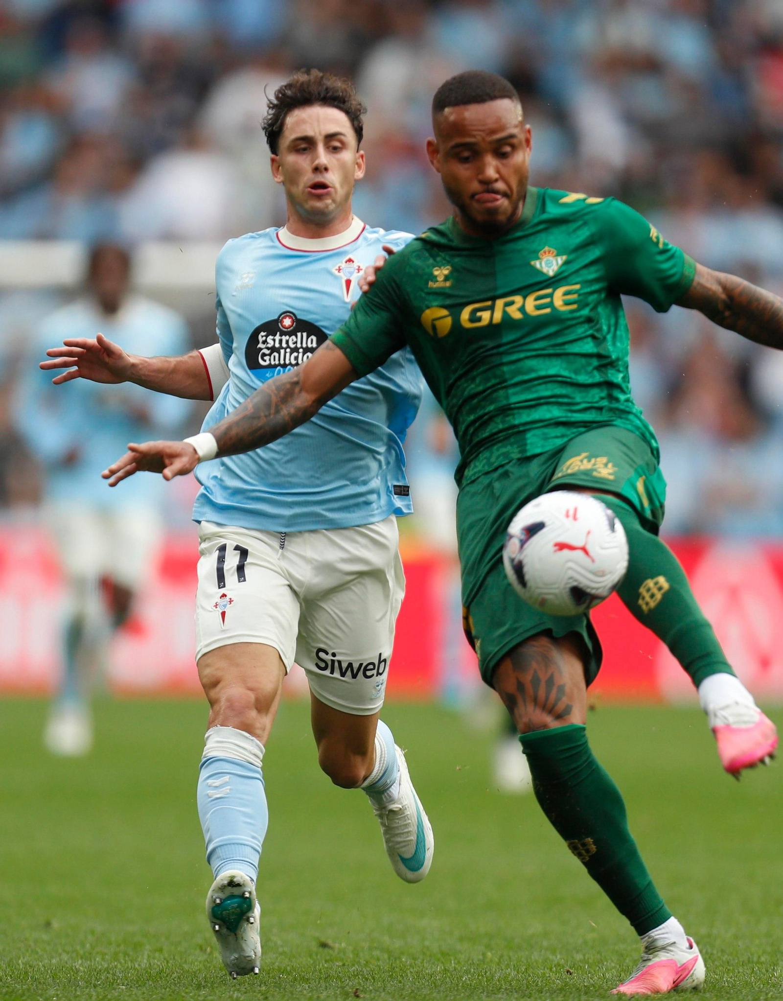 Galería | Celta y Betis se miden en Balaídos