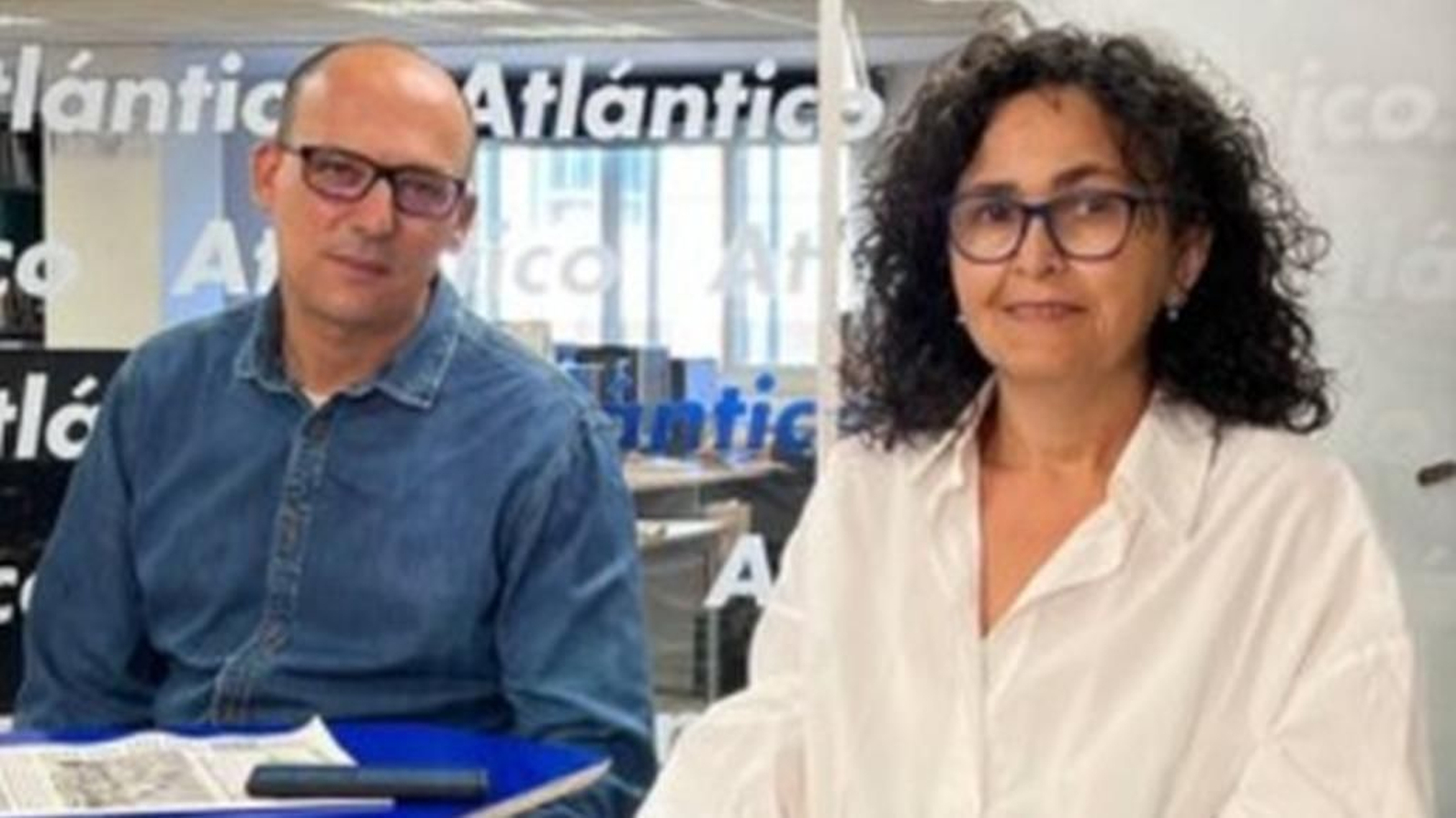 Elvira Rivas y Emilio Díaz visitaron Atlántico para hablar de su labor.