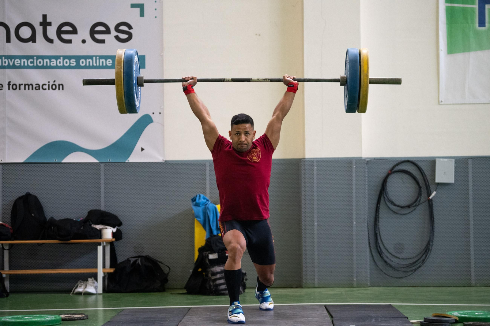 Galería | La halterofilia ourensana disputa la segunda jornada de la liga provincial