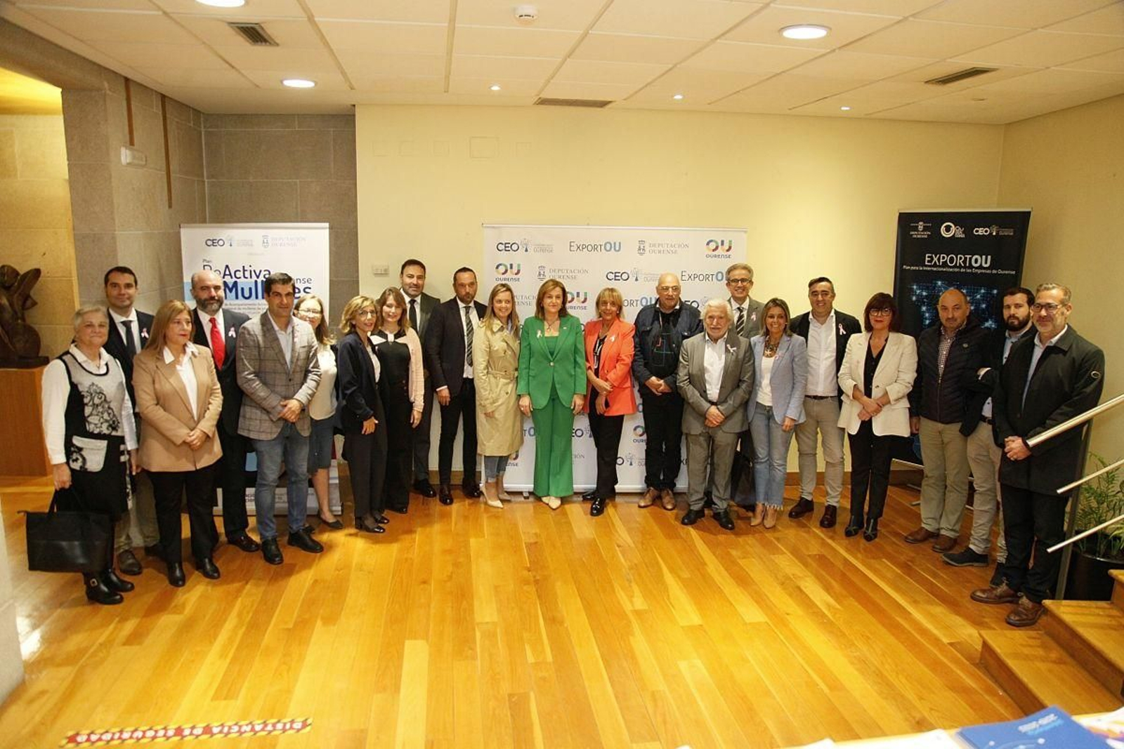 Los presupuestos de Emprego se presentaron en la sede ourensana de los empresarios (CEO).