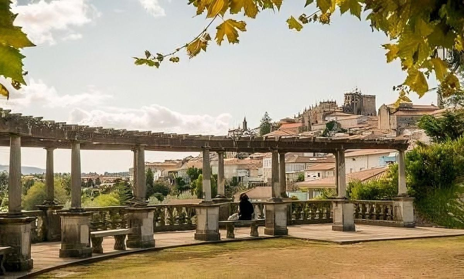 La Alameda de San Domingos, donde se celebrará el festival.