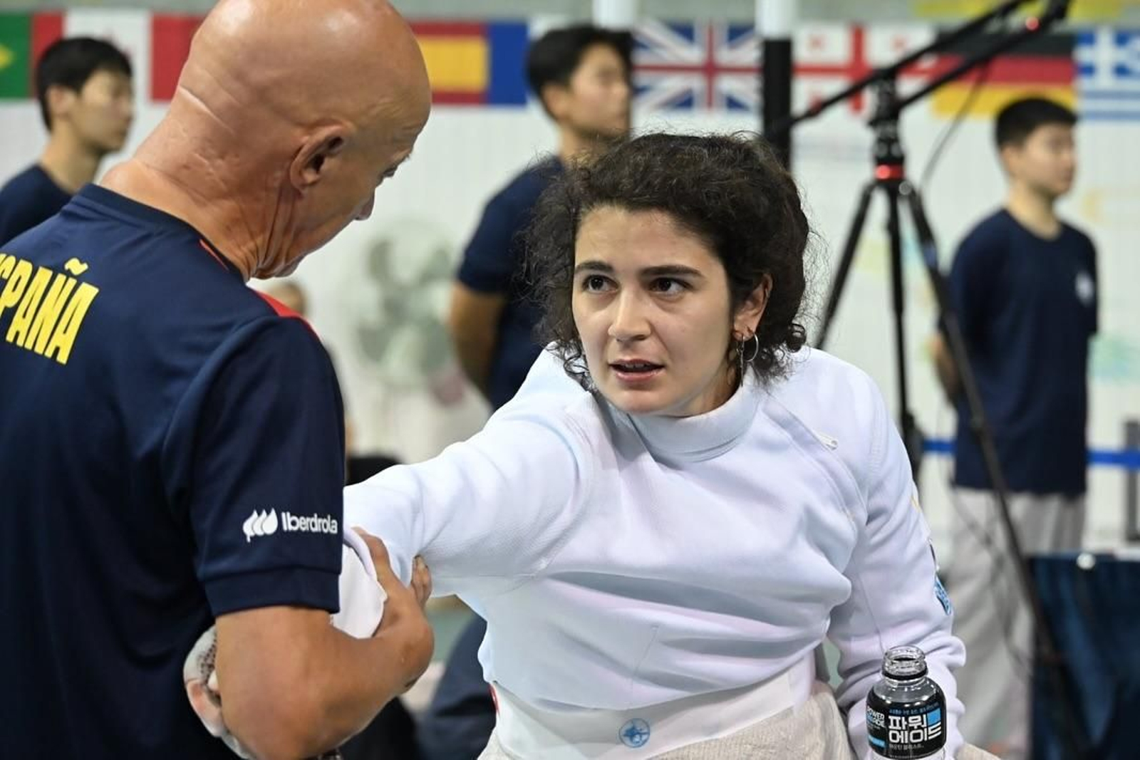 Judith Rodríguez vuelve a competir tras un parón para reforzar su hombro derecho.