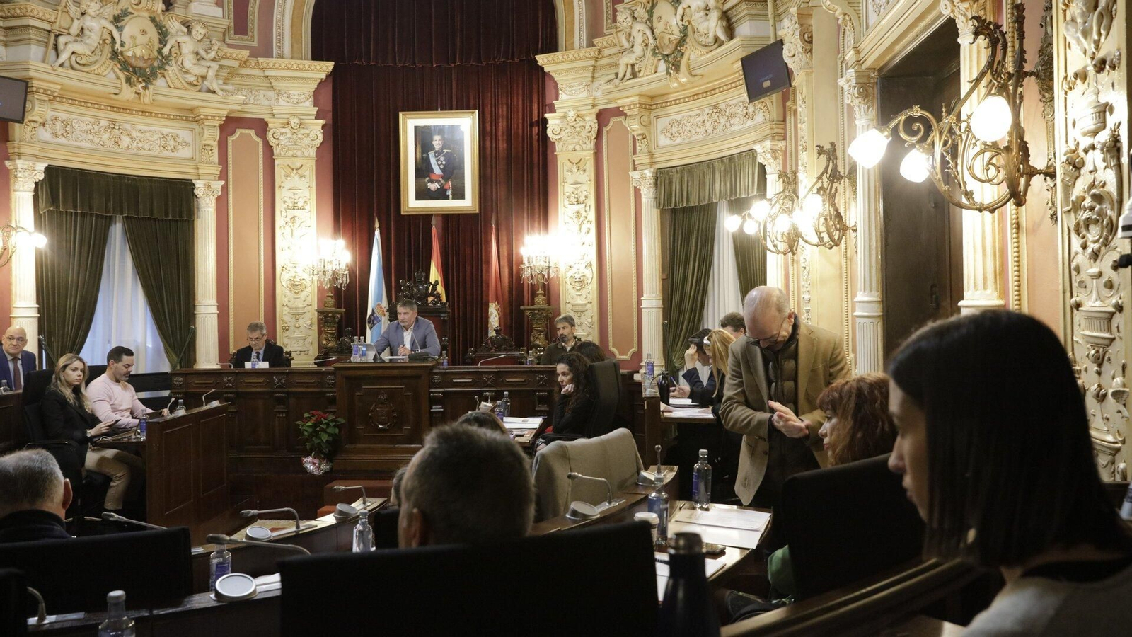 Pleno del Concello de Ourense del 13 de diciembre.