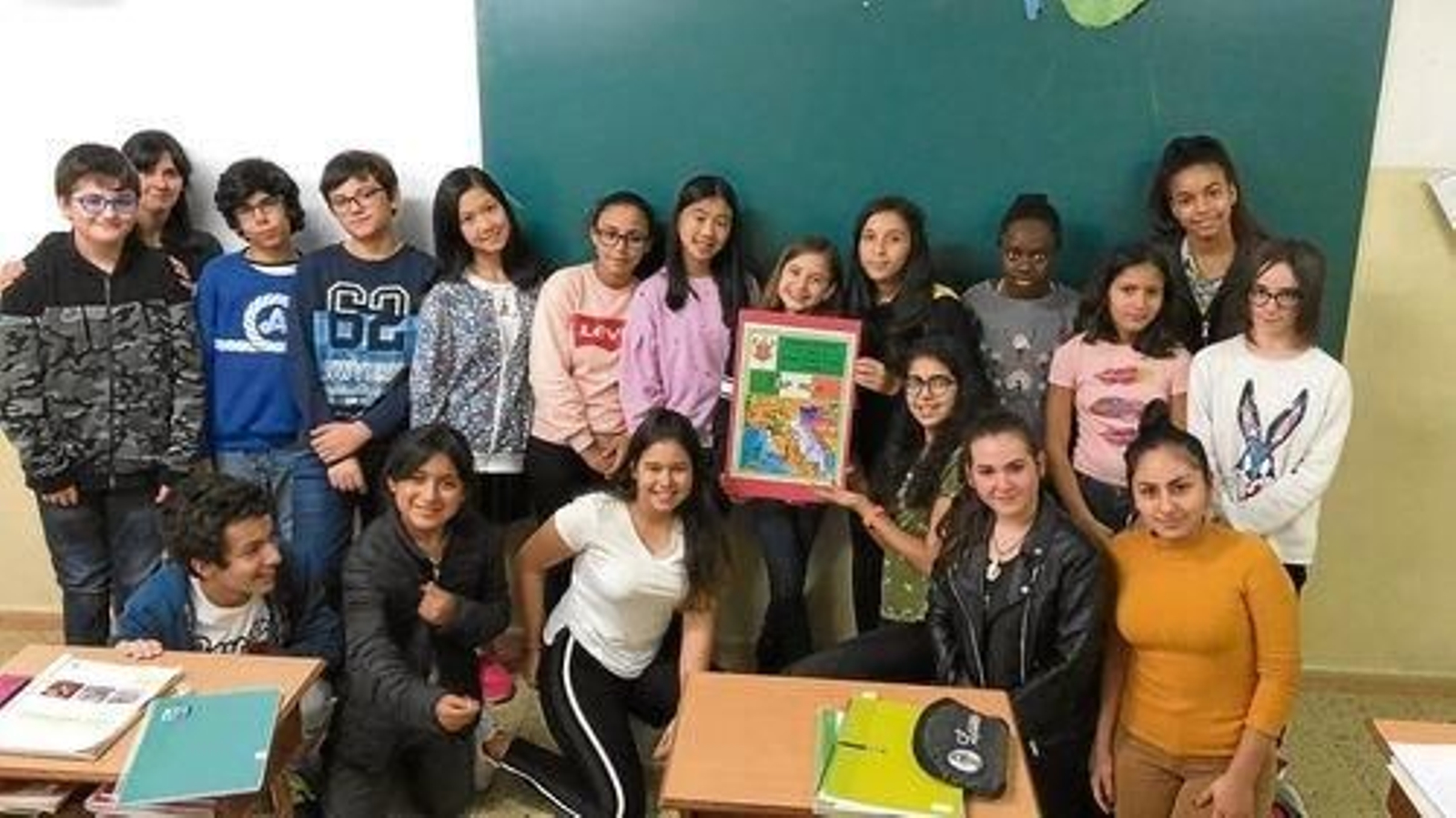 Escolares de 1º de ESO elaboraron una guía de información útil sobre Florencia.