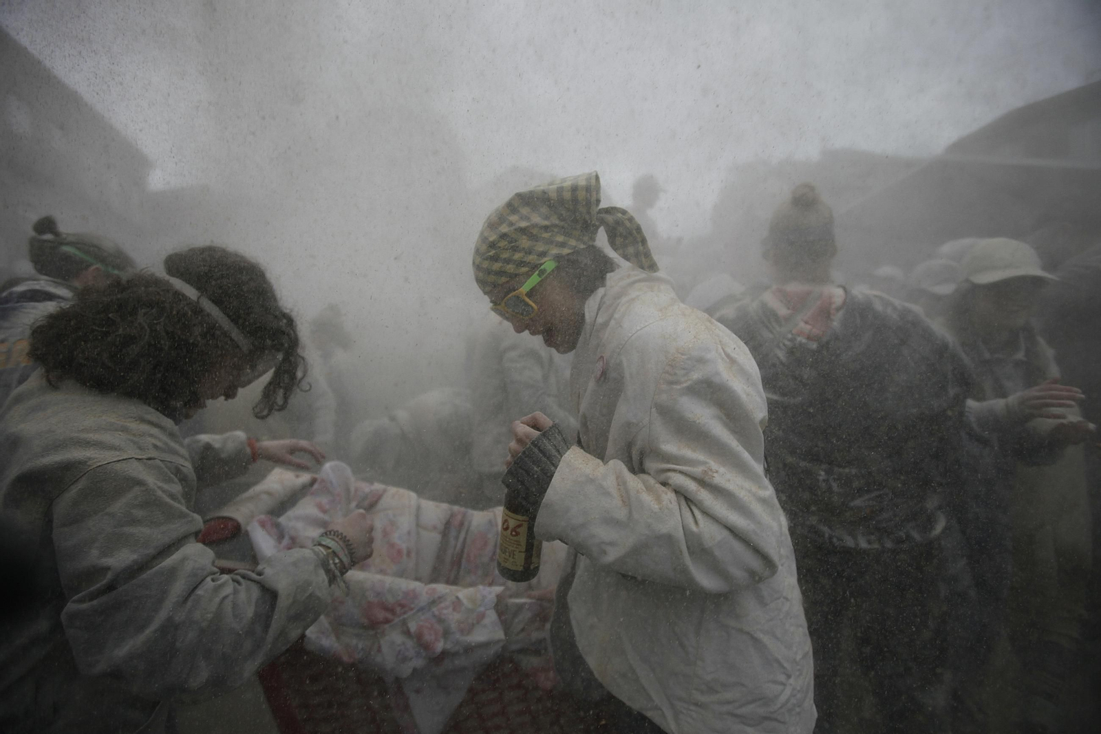 Galería | Los entroideiros conquistan Xinzo en el Domingo de Fareleiro