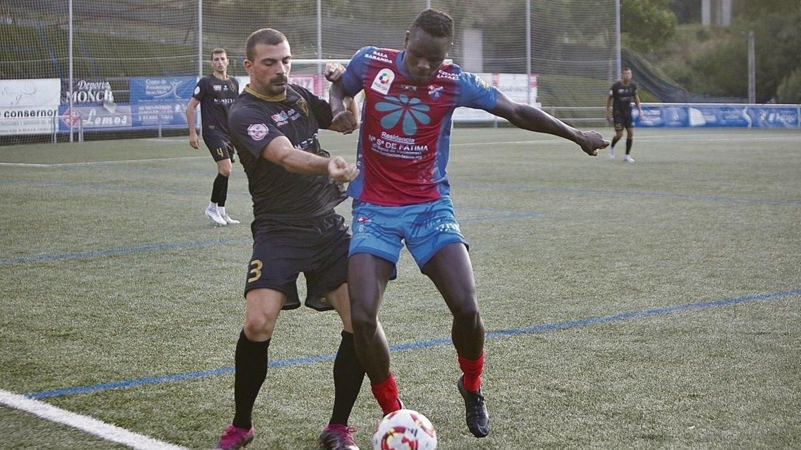 El delantero del Barco, Sidi. (Foto: Miguel Ángel)
