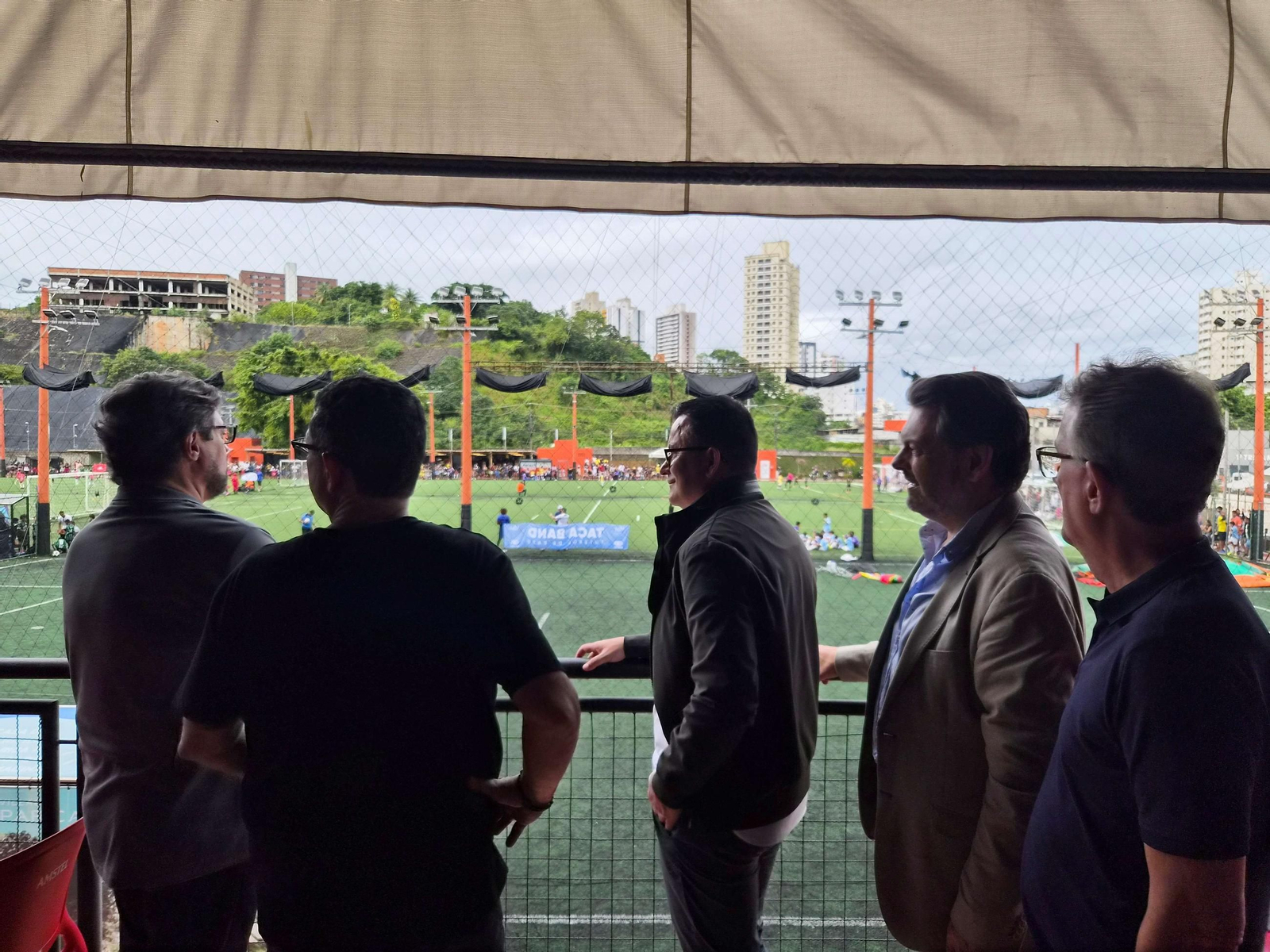 La delegación de la Xunta durante su visita a Salvador de Bahía