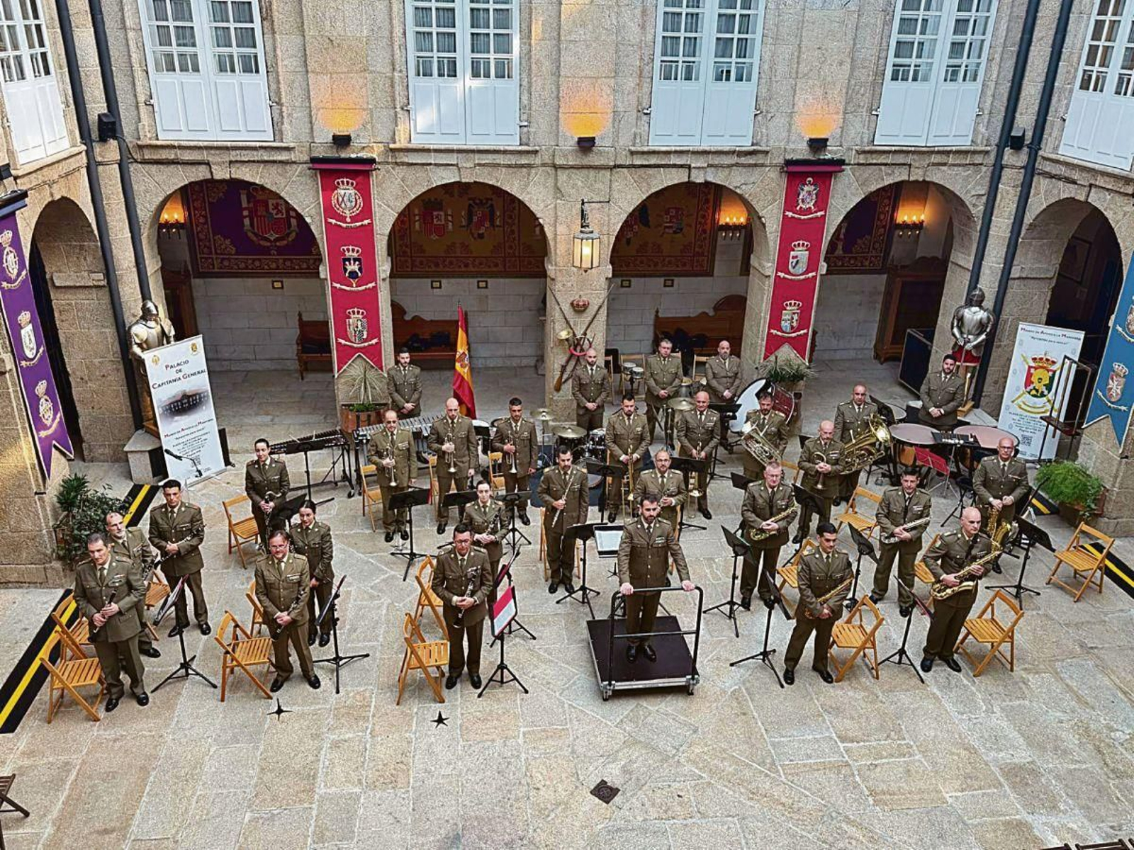 Hanrá diversos actos durante la semana, con música militar.