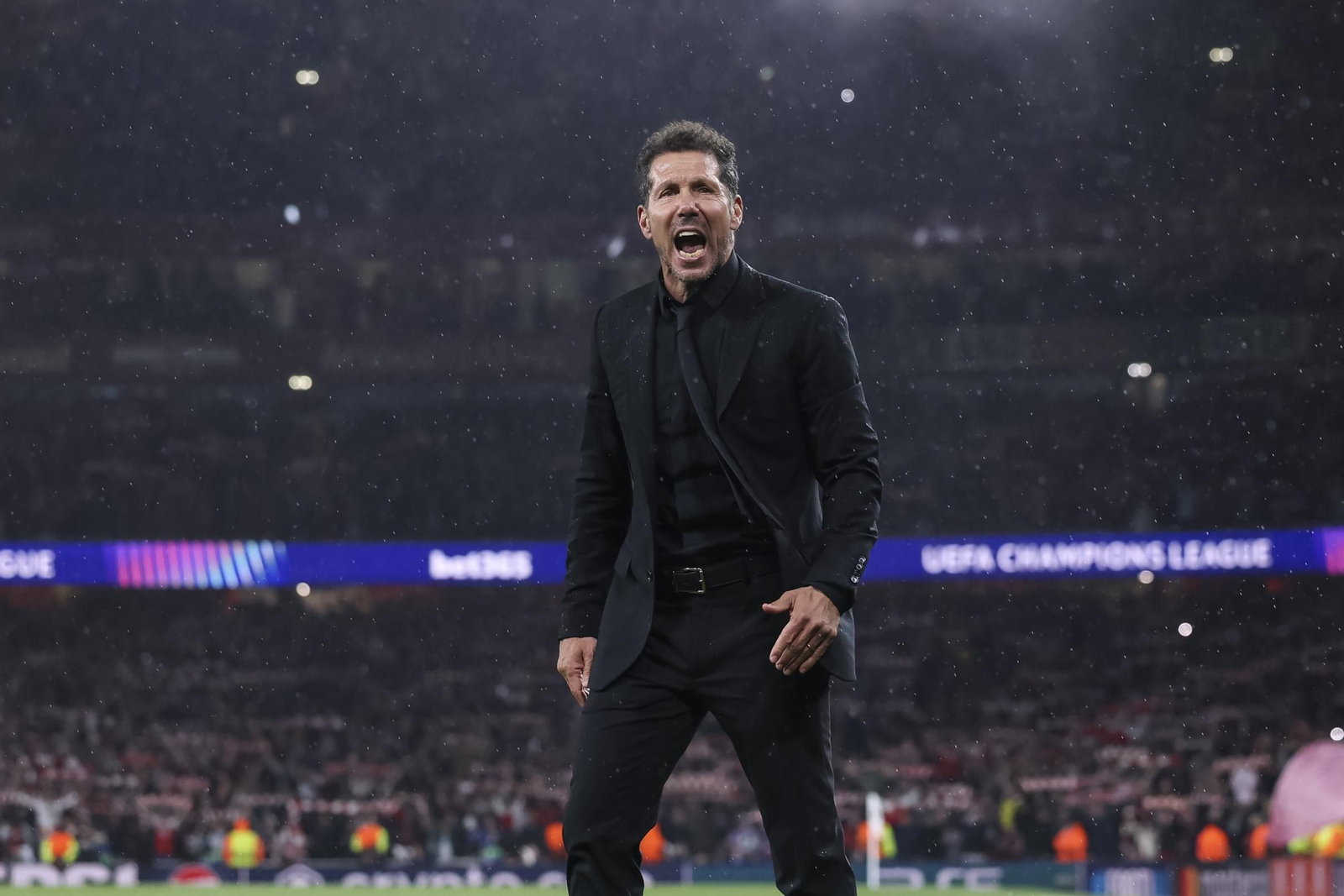 Simeone, el pasado martes.