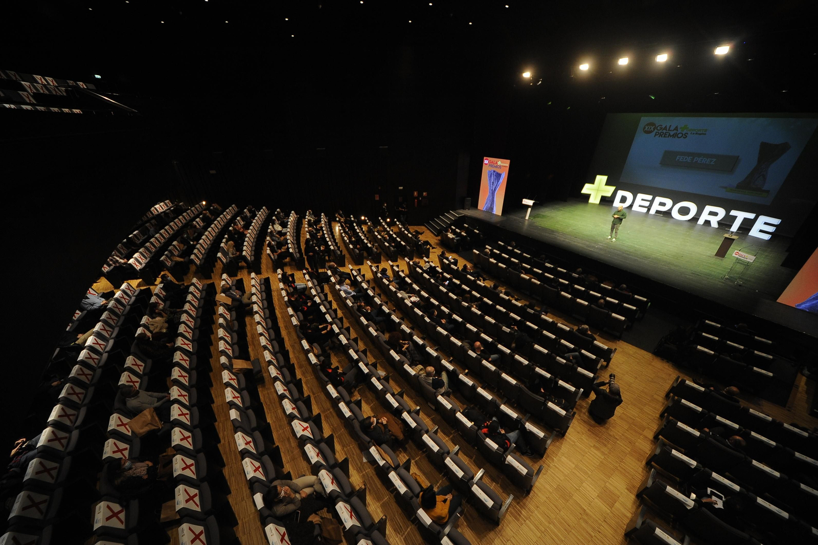 Panorámica general del Auditorio Municipal.
