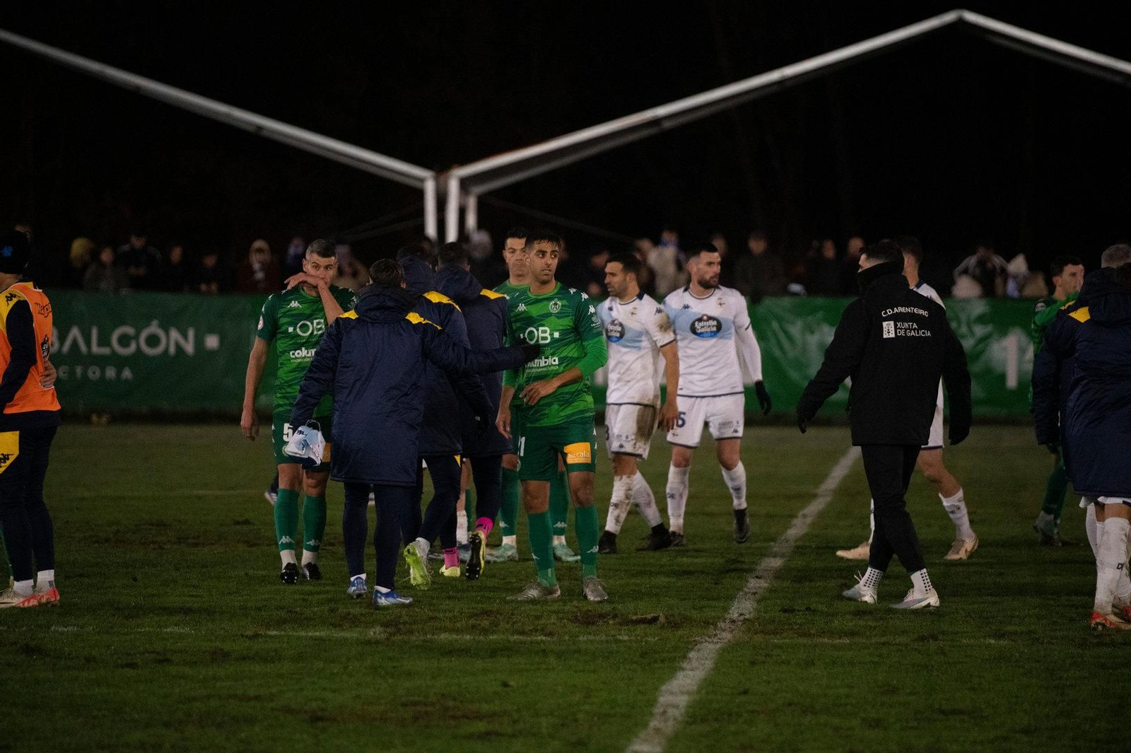 Imágenes del encuentro entre Arenteiro y Dépor.
