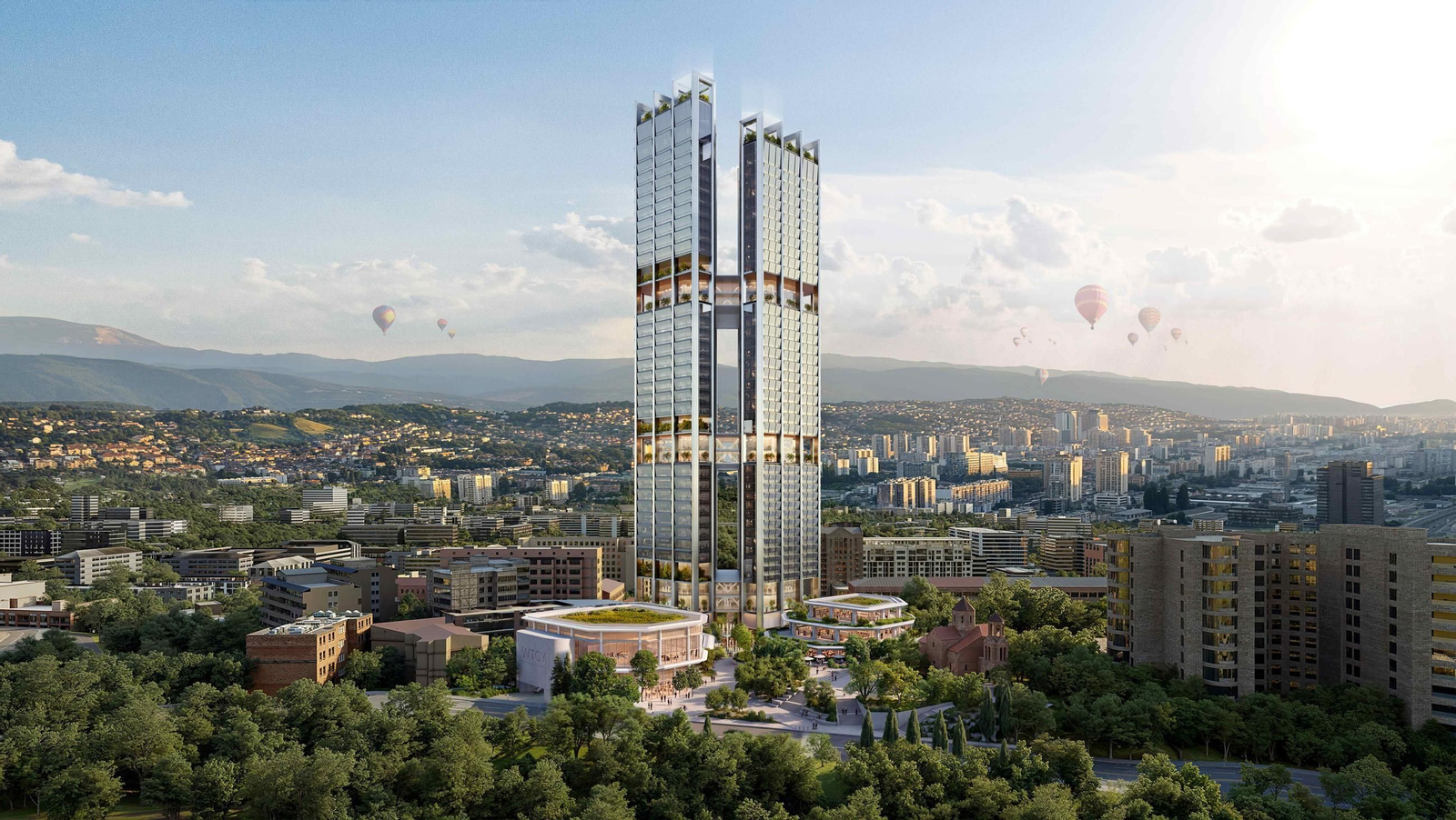 El nuevo World Trade Center de Armenia