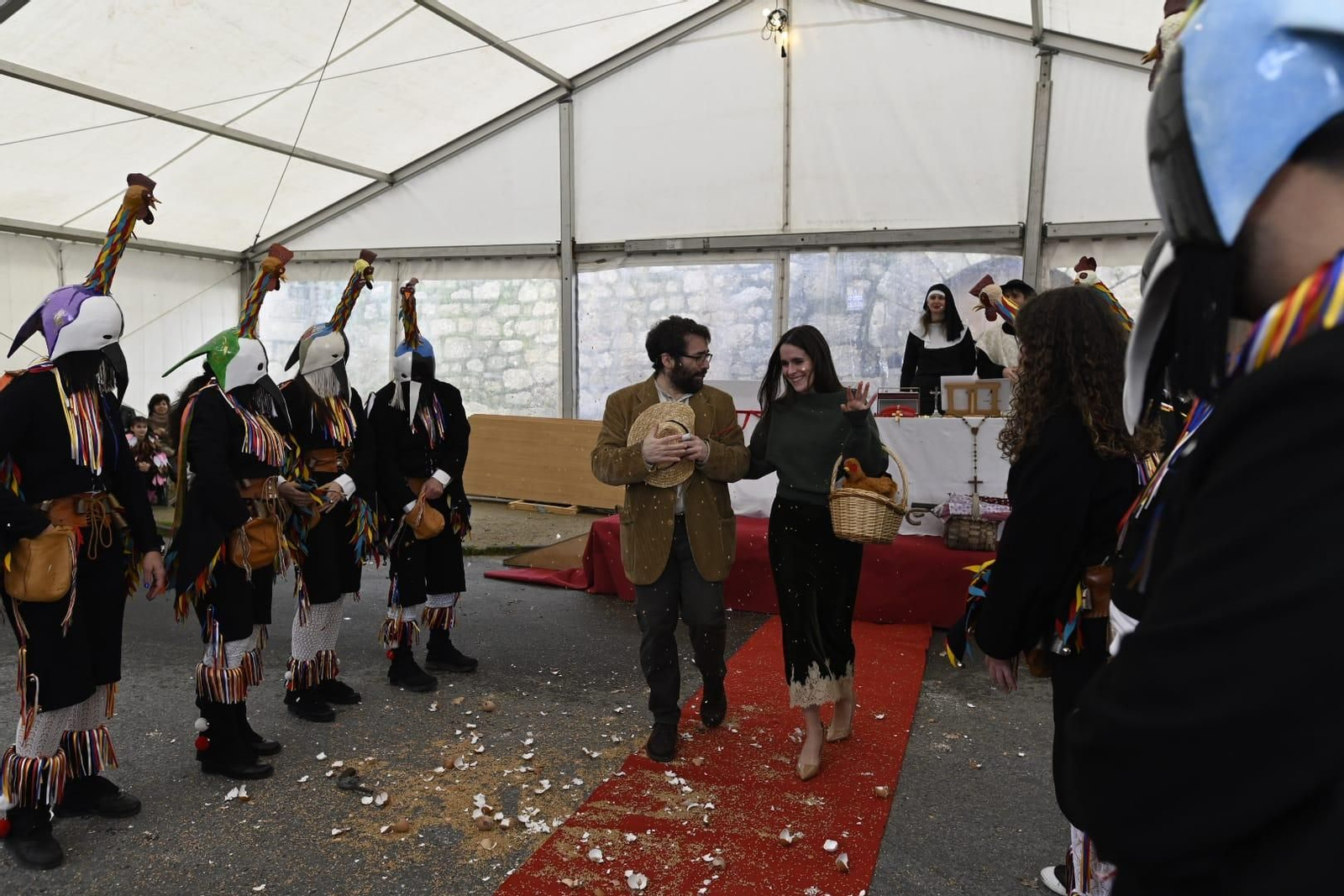 Galería | Badaladas en Eiroás pola Voda da Pita, en imaxes