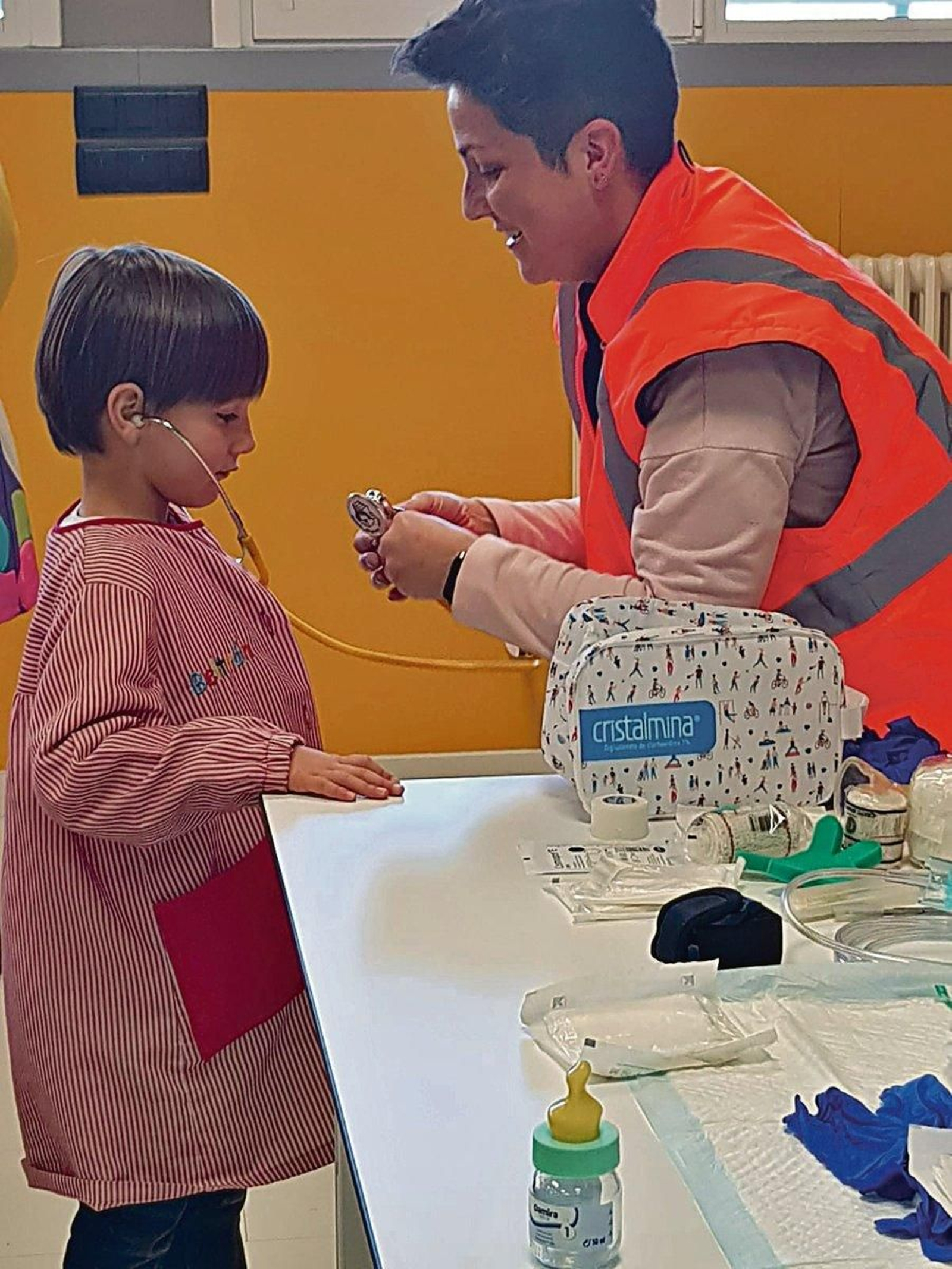 Los alumnos se los pasaron muy bien con la propuesta.