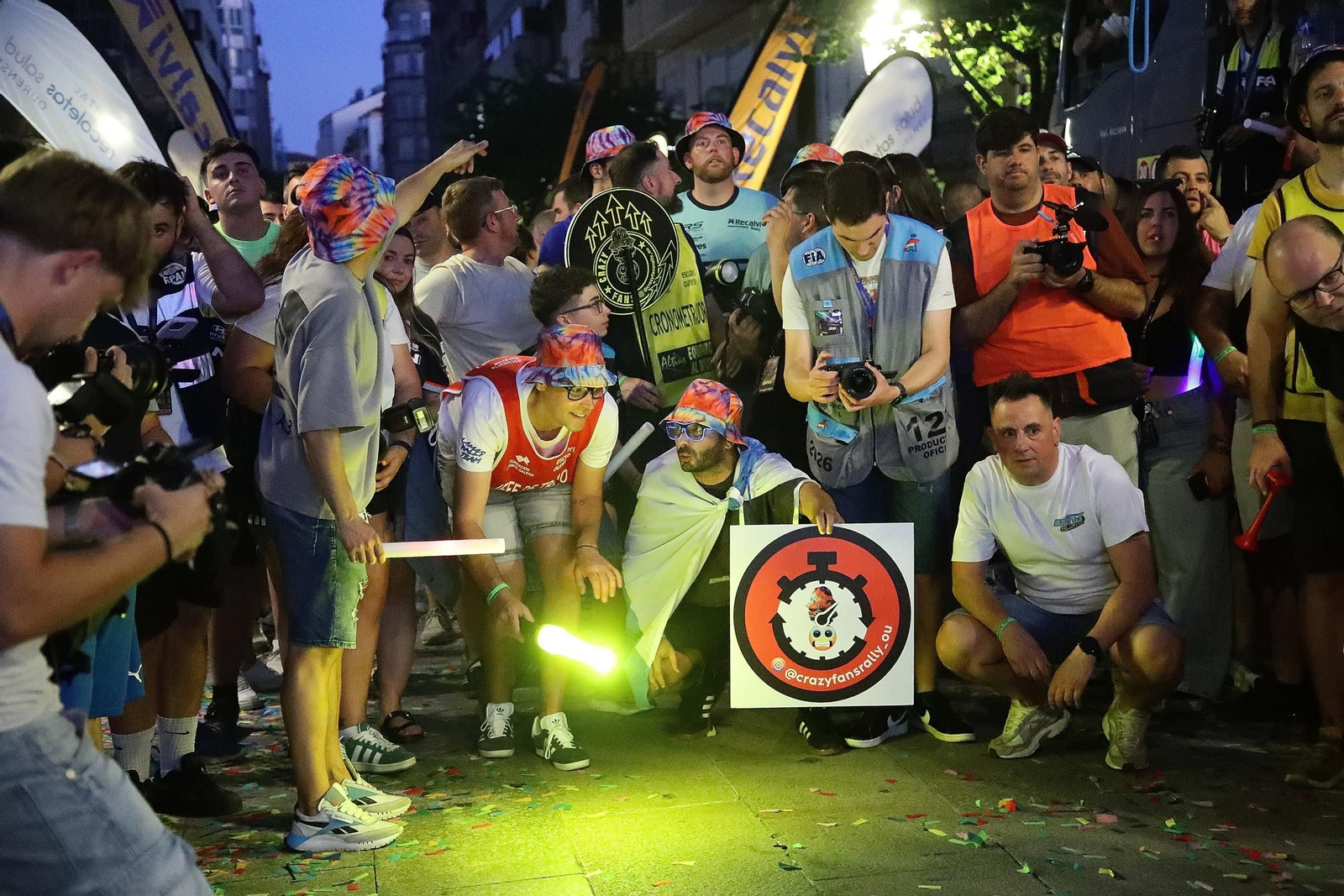 Galería | Arrancan los motores con la ceremonia de inauguración del Rally de Ourense, en fotos