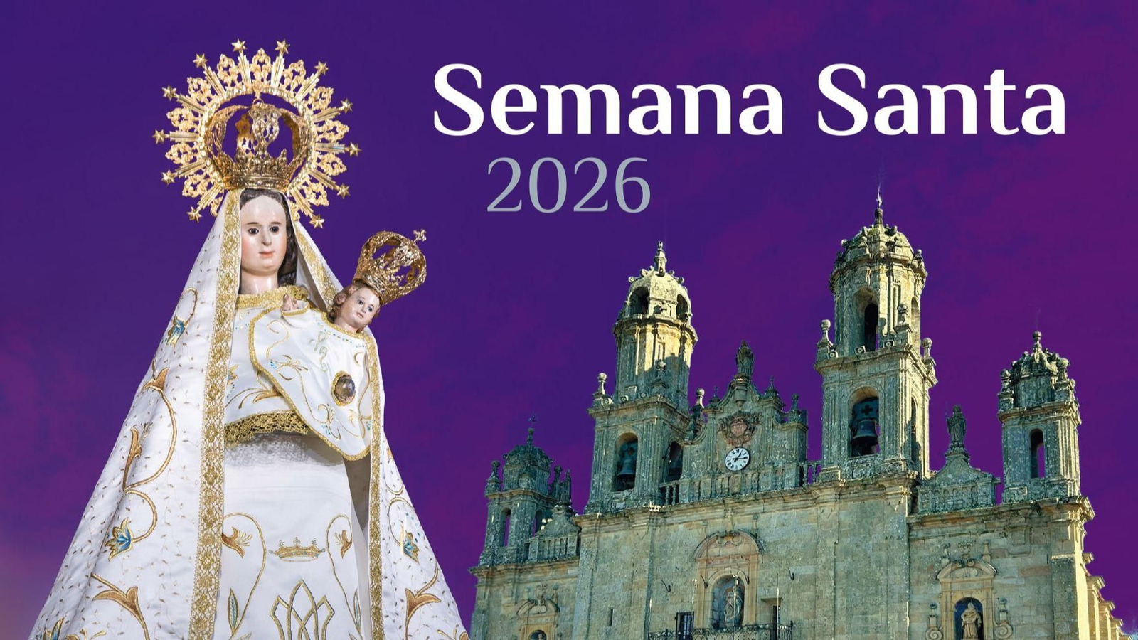 Cartel Semana Santa 2026 Os Milagros.