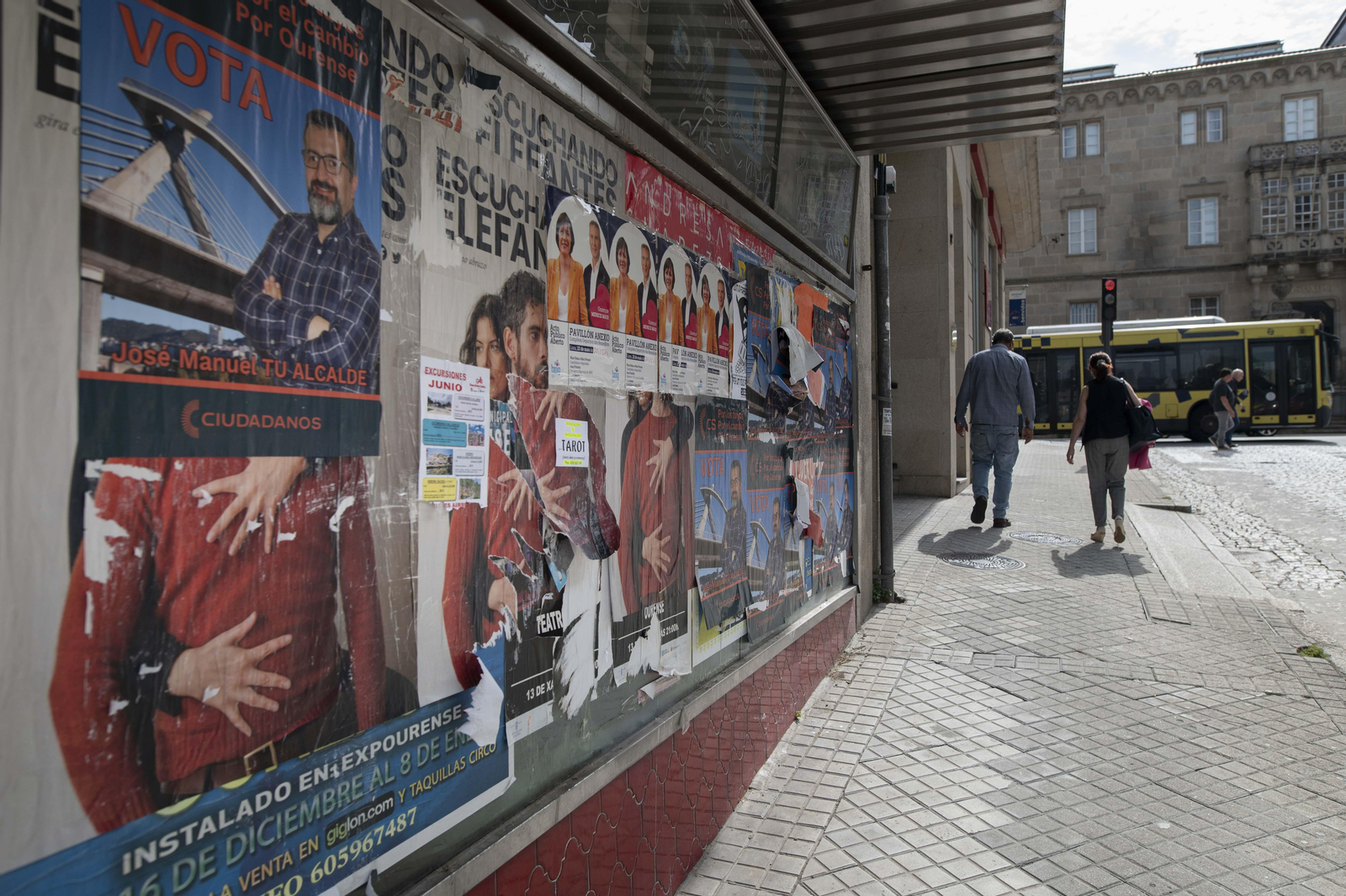 Cartelería electoral. MARTIÑO PINAL