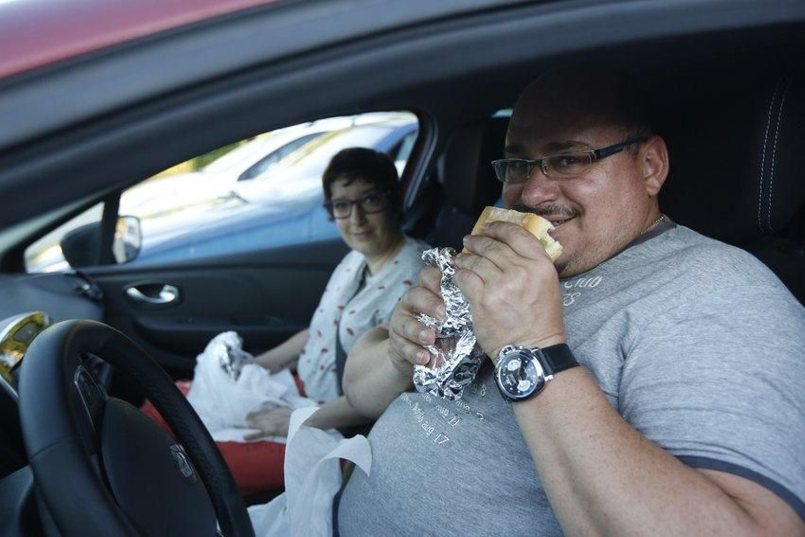 Mónica e Alejandro.
Foto: Xesús Fariñas.