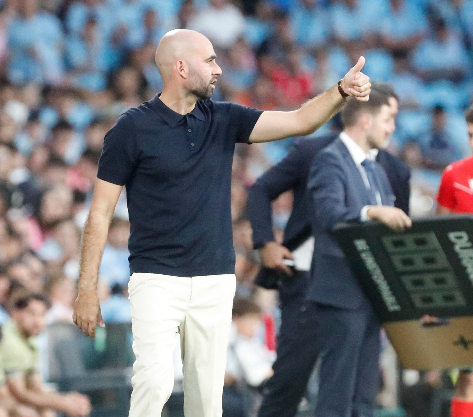 Galería | El partido entre Celta y Racing de Santander, en imágenes