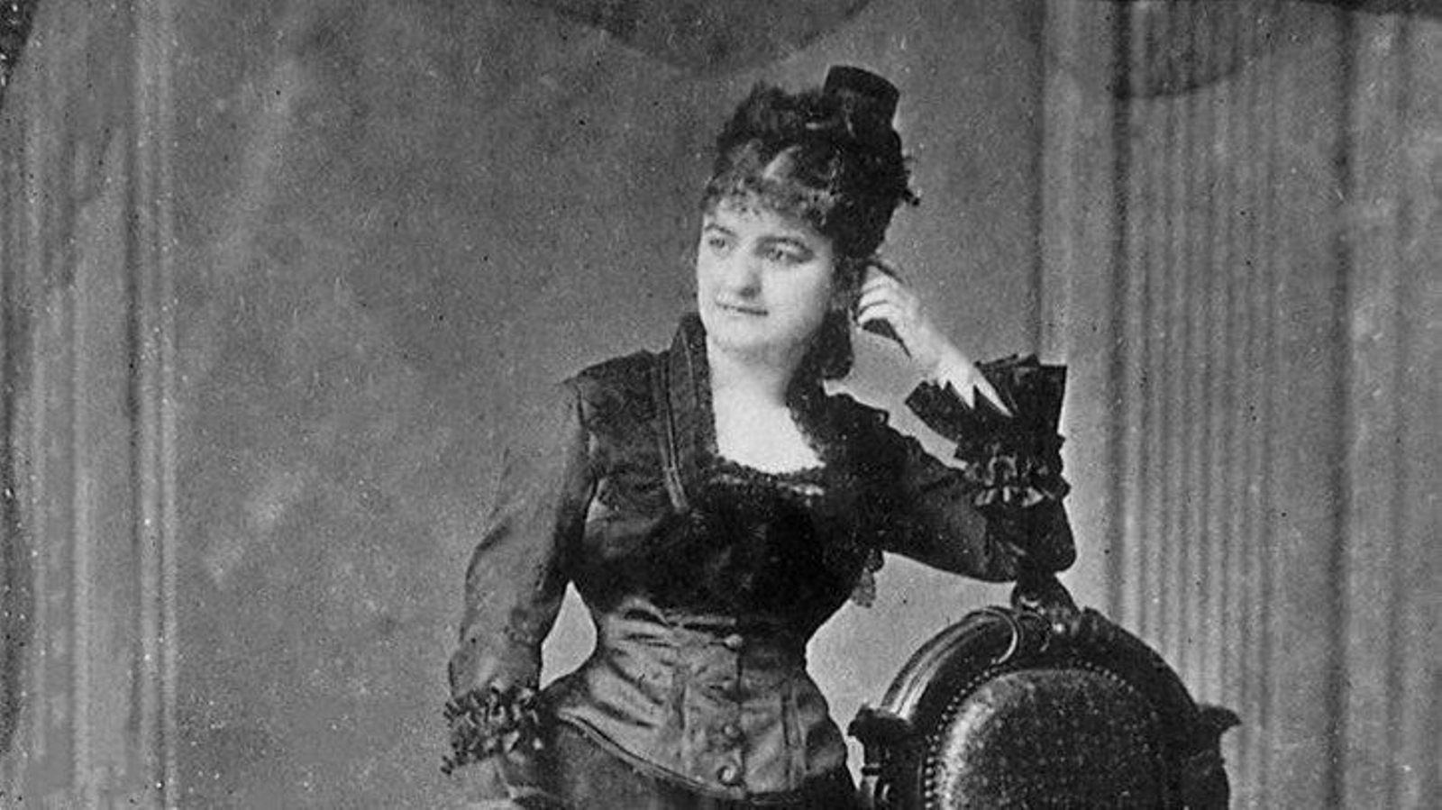 La escritora Emilia Pardo Bazán, gran amante de la moda.