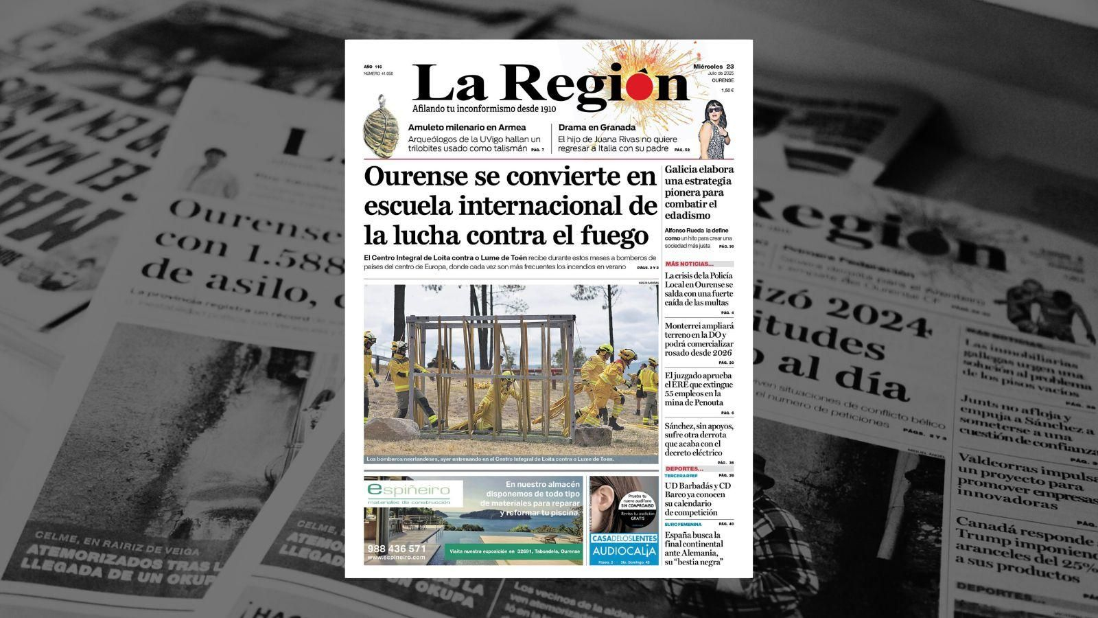 La portada de hoy