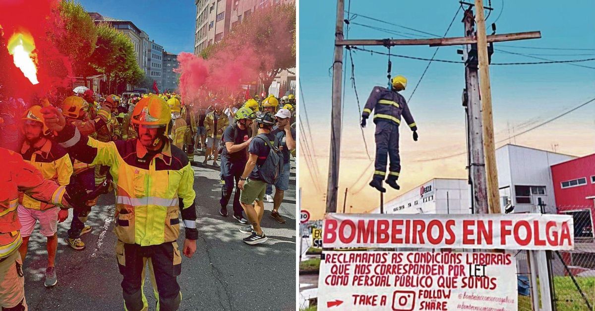Los bomberos comarcales, en pie de guerra y con días sin servicio