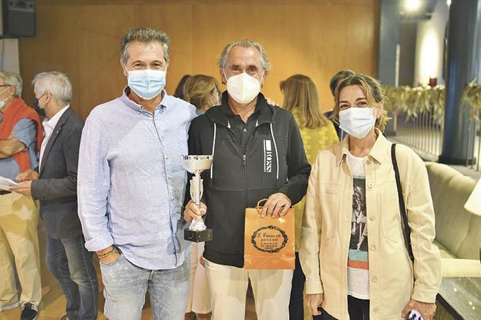 Roberto, José y Patricia.