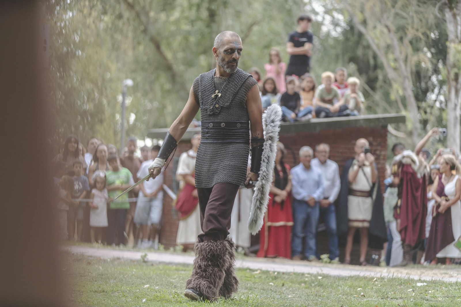 Galería | Los romanos cruzan el Lethes: Xinzo pone fin al Esquecemento, un evento con cifras récord