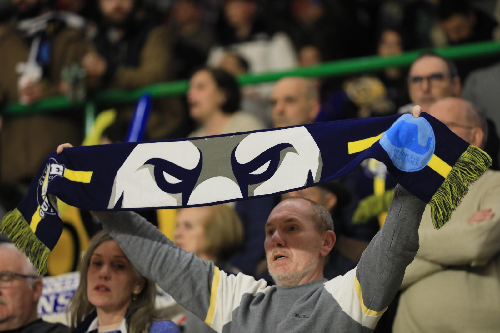 Galería | El Pazo, a reventar para el derbi COB-Obradoiro