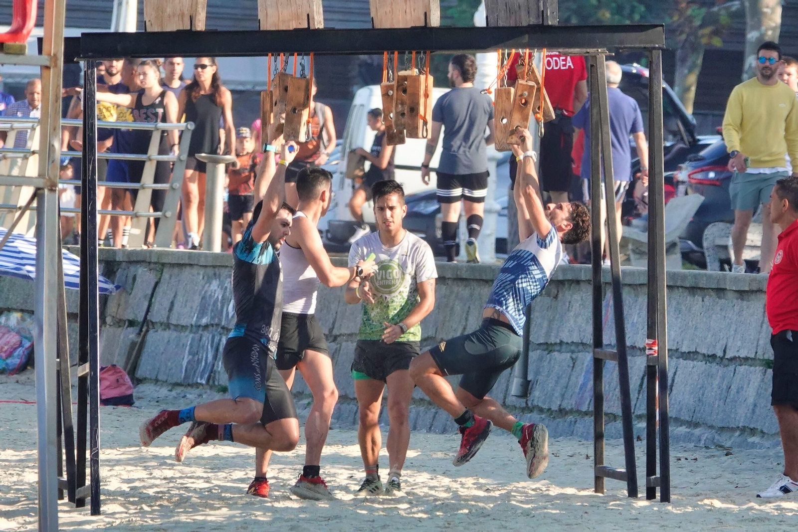 Participantes en el desafío Boot Camp en Samil.