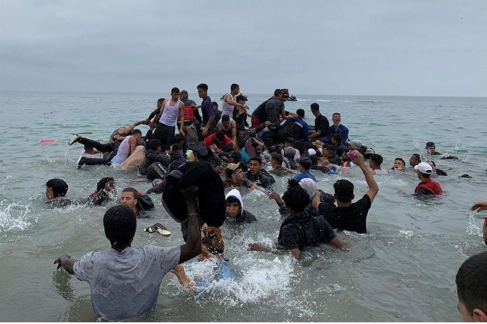 Invasión de inmigrantes en Ceuta 31