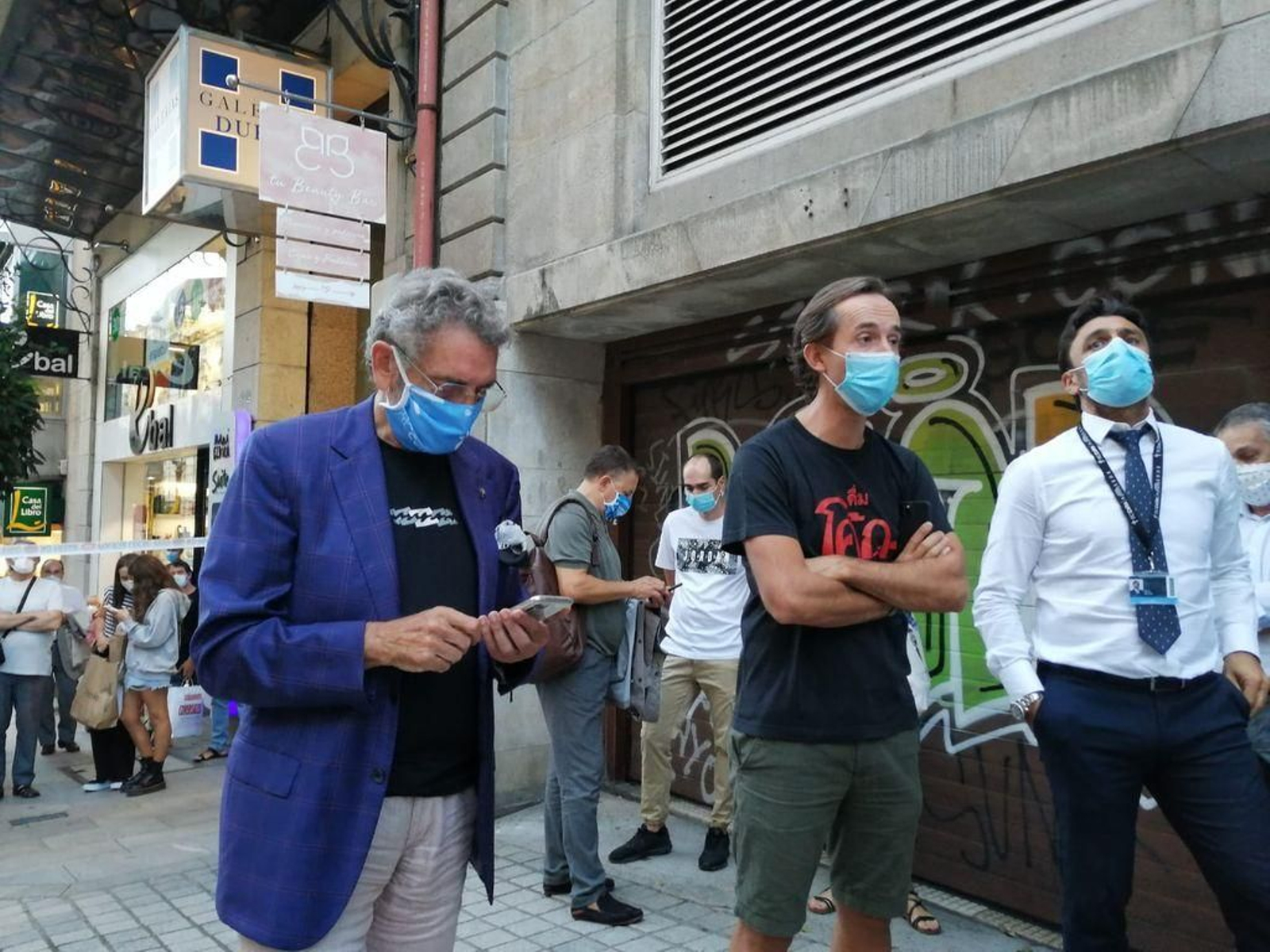 Un incendio se desata en la sede del Celta // Vicente Alonso