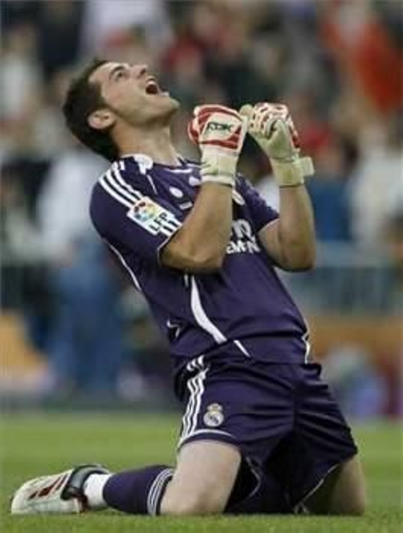 El portero del Real Madrid, Iker Casillas.