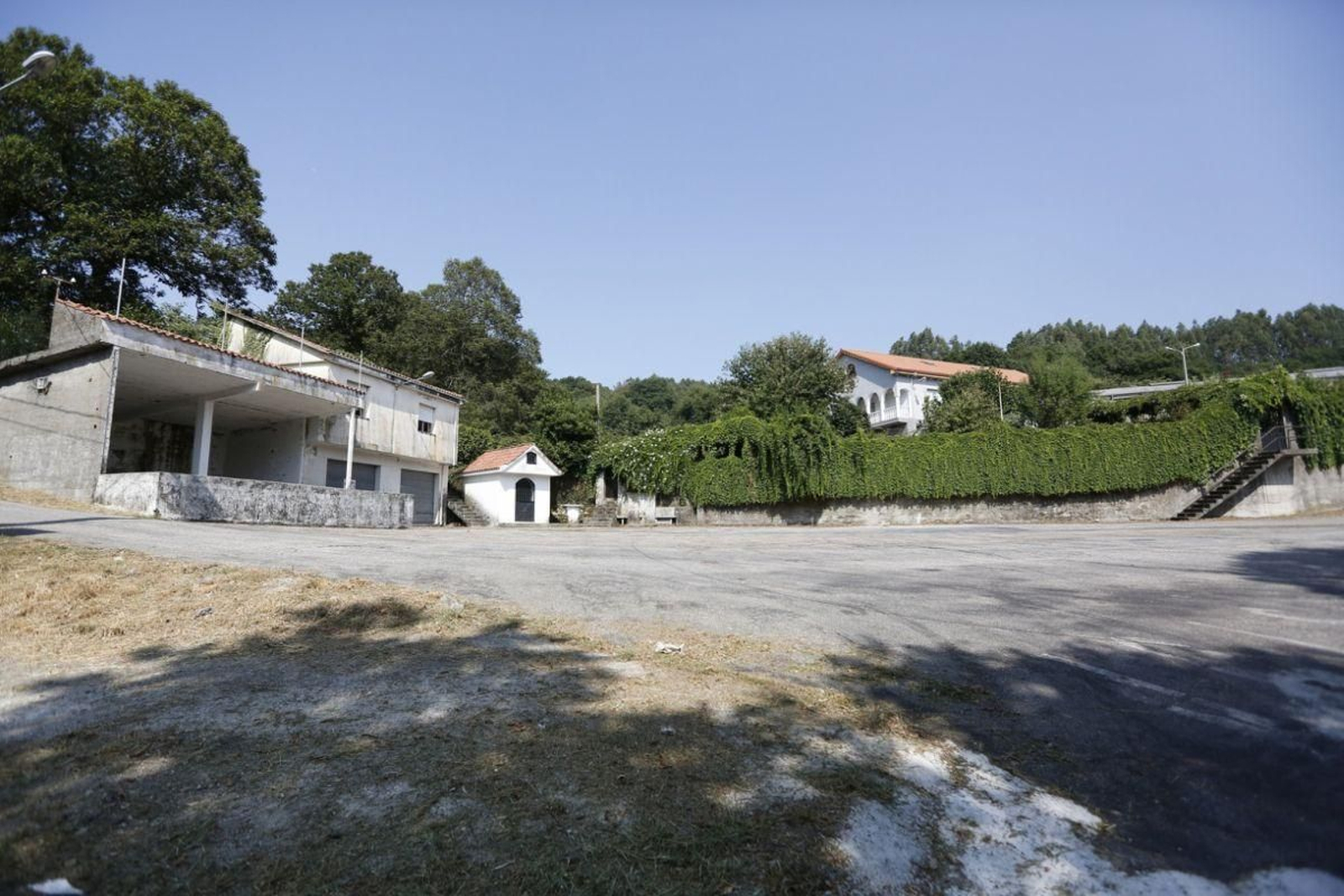 Campo da festa de Parada do Monte, en Lobeira.