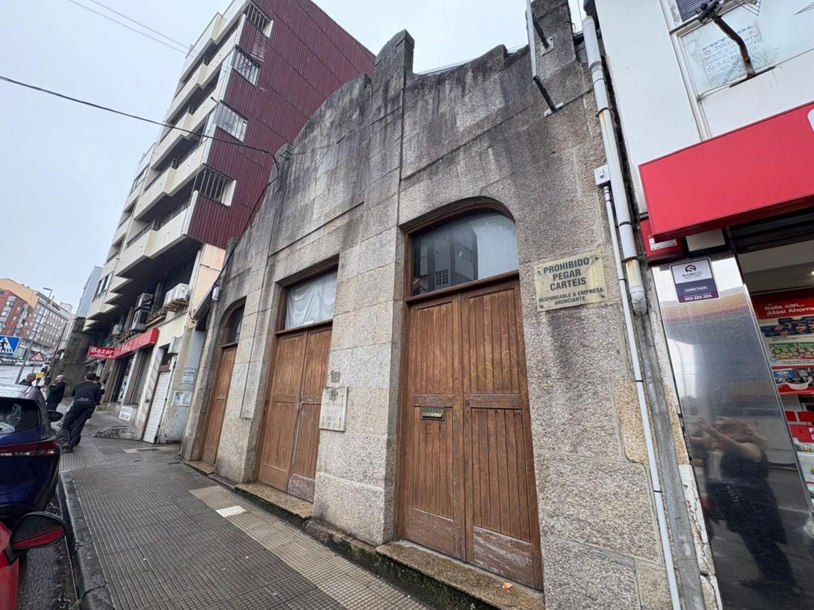 El local de A Cepa que tenía autorizado la asociación vecinal por el Concello para sus actividades.