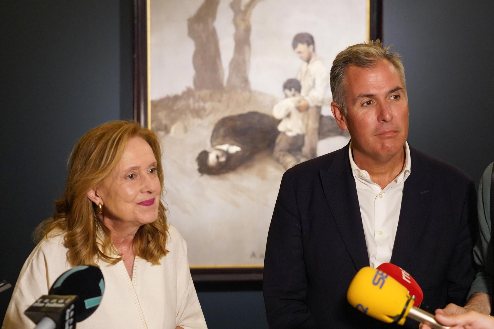 La directora es María Angeles Tilve Jar y Rafael Dominguez vicepresidente de la Diputación de Pontevedra