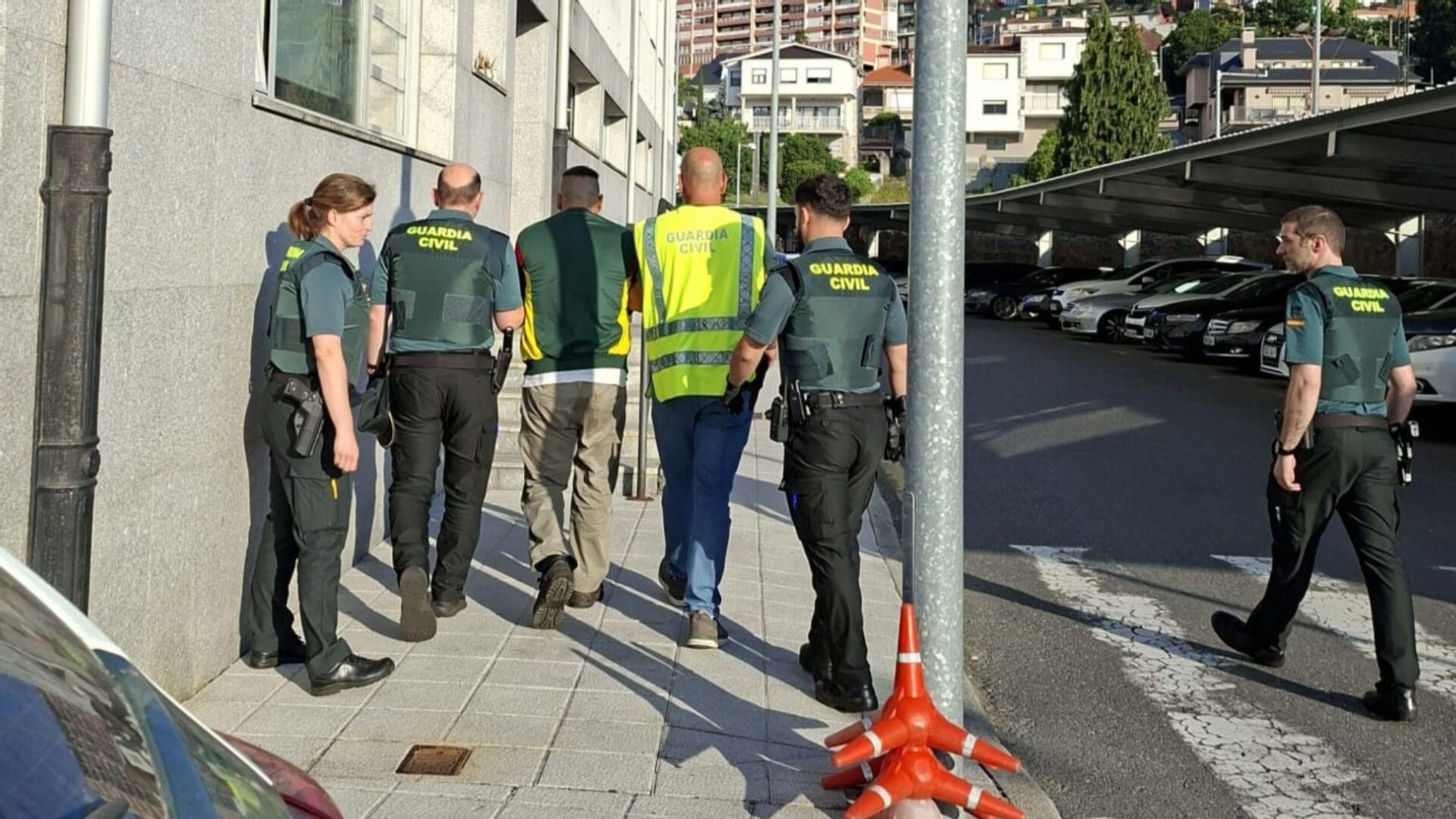 Imagen del detenido.