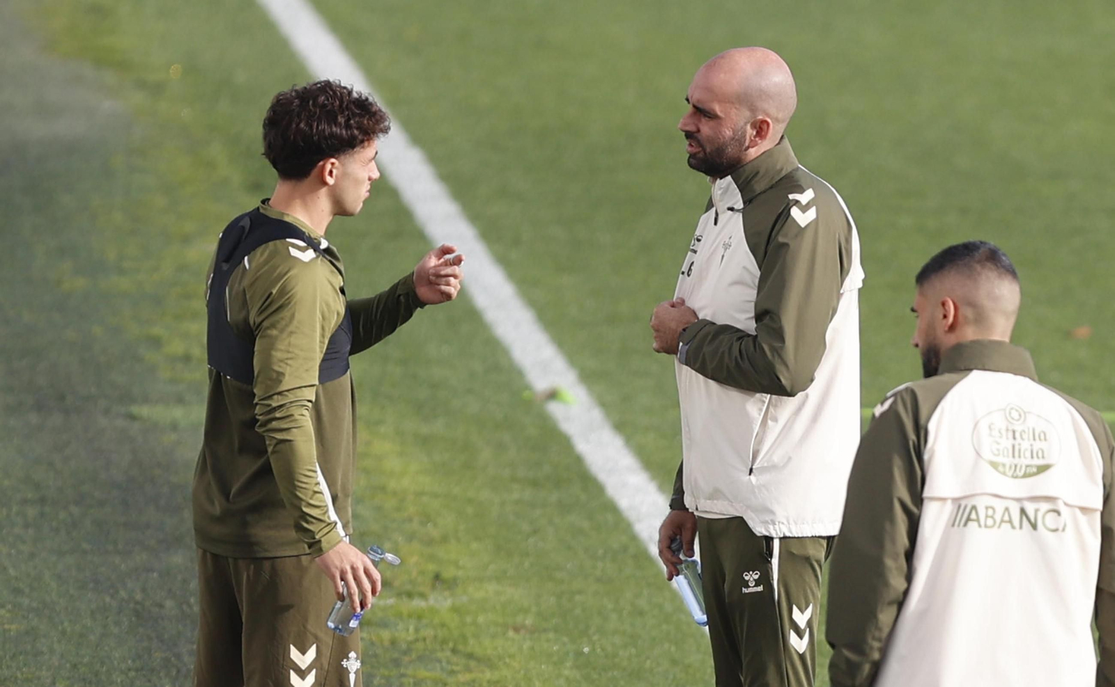 Galería | El Celta entrena en Afouteza antes del partido contra el Barcelona