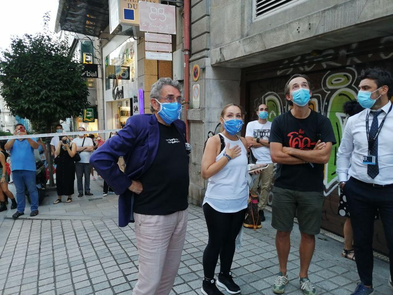 Un incendio se desata en la sede del Celta 58
