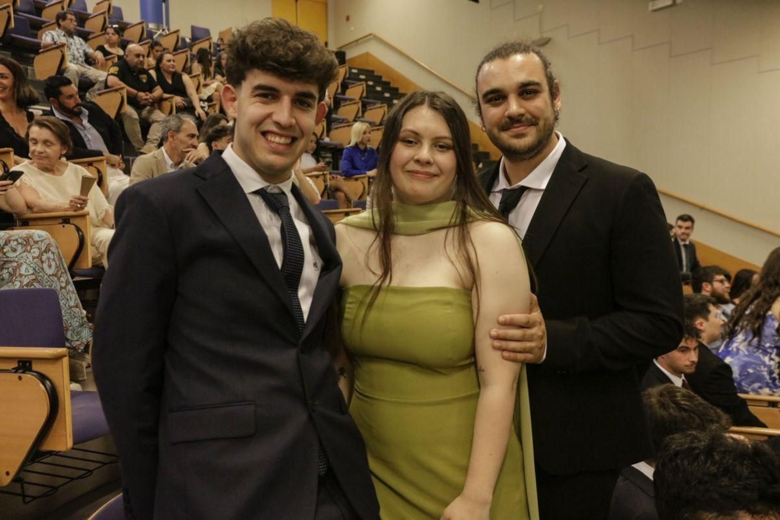 Antón, Chata y Miguel.
