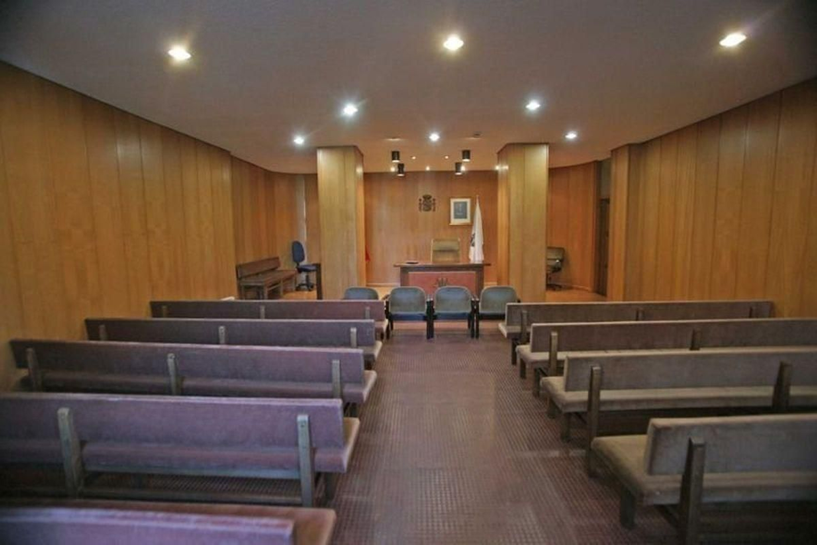 La sala de bodas del Registro en calle Lalín, operativa hasta el traslado.